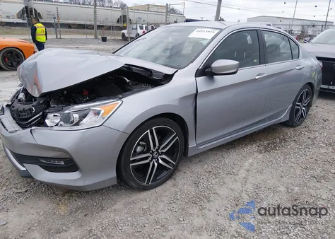 2017 Honda Accord Sport Se from USA, damaged, VIN 1HGCR2F11HA185309